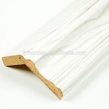 Pretty Melamine Paper wood skirting crown moulding cnc wood turning